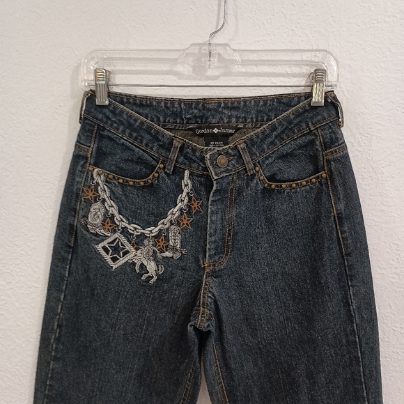 Gordon James Embroidered Boot Jeans - Picture 2 of 8